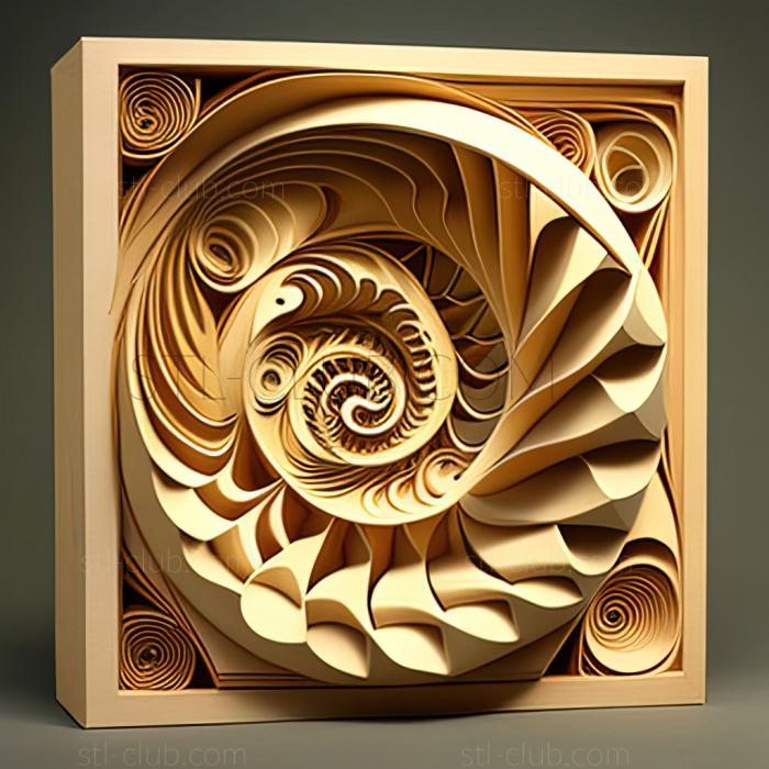 3D model st golden ratio (STL)